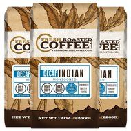 Indian Monsooned Coffee, Whole Bean, Mountain Water Processed Decaf Coffee, Fresh Roasted Coffee LLC. (2 lb.) N3