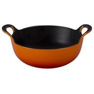 Le Creuset of America Enameled Cast Iron Balti Dish, 2-Quart, Flame
