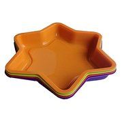HSE 6 star pattern mold silicone cake baking mold simply home muffin bakeware pan