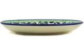 Polmedia Polish Pottery 8-inch Stoneware Plate H2341E Hand Painted from Ceramika Artystyczna in Boleslawiec Poland... N4