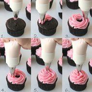 DUFUSTORE 24pcs Box Set Icing Piping Nozzles Pastry Tips Cupcake Cake Decorating Tool N2