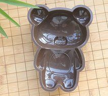 Non-stick Silicone Cake Candy bear Chocolate Mold Tray N2