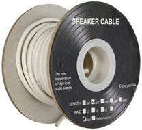 Cmple - 16AWG CL2 Rated 2-Conductor Speaker Cable - 250ft For In-Wall Install. N2