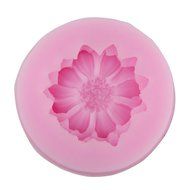 niceeshop(TM) Mini Silicone Lotus Flower Cake Molds DIY Fondant Tool Cake Decorations,Random Color N6