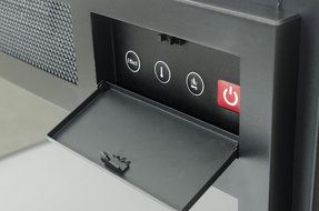 AKDY 23" Black Electric Firebox Fireplace Heater Insert W/Remote Azfl-EF05-23r N7
