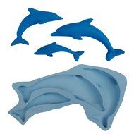 Silicone Molds Dolphin Cake Decorating Fondant Gompaste Supply Dolphin M4859 By Ok Molds N4