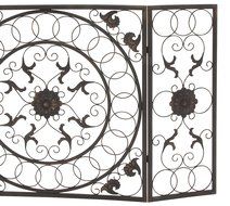 Deco 79 18195 Amazing Metal Fire Screen, 55" W x 32" H N2