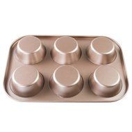 VECELO Professional Home Kitchen Ovenware (Gold) N11