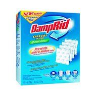 DampRid FG92 Moisture Absorber Easy-Fill System Refill, 4-10.5-Ounce Packets N2