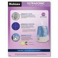 Holmes Ultrasonic Filter-Free Humidifier, HM2610-TUM N2