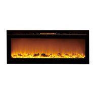Moda Flame 50" Cynergy Log Built-in Smokeless Wall Mounted Electric Fireplace N2