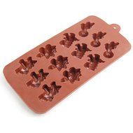 Topro Silicone Candy Cake Icing Sugarcraft Mold Flexible Baking Tray Multiple Styles - Dinosaurs