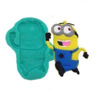 TANGCHU Cupcake Decor Mold Gum Paste Decorating Tool Despicable Me Minions Green N6