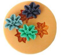 HSE New 3D Mini 1.5cm 3-Camellia Flower(F0002) Silicone Handmade Fondant Mold DIY Mold Cake Decorating N2