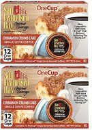 San Francisco Bay Cinnamon Crumb Cake 24 ONE CUPS for Keurig K-Cup Brewers