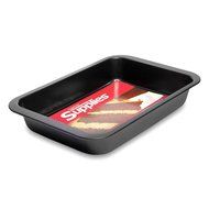Loaf Pan 10 Inch x 5 Inch, Ideal for Bread Baking Made of Non-Stick Black Aluminum for Home Kitchen and Catering N2