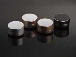 LinDon-Tech Portable Speakers - Super Mini Metal Desk Wireless Powerful Sound Portable Bluetooth Speaker with... N10