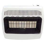 Dyna Glo IR30PTFA 30,000 BTU Liquid Propane Infrared Vent Free Thermostatic Wall Heater with blower and legs