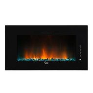 Caesar Hardware 2015 Luxury Linear Wall Mount Recess Freestanding Flame Electric Fireplace, 46-Inch, Multicolor N4