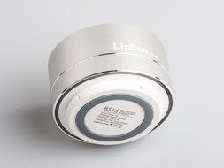 LinDon-Tech Portable Speakers - Super Mini Metal Desk Wireless Powerful Sound Portable Bluetooth Speaker with... N13
