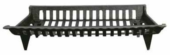 Panacea Products Corp 27' Blk Cast Iron Grate 15427 Fireplace Grates &amp; Andirons