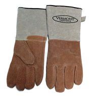 Vermont Castings Fireplace and Stove Leather Safety Gloves N2
