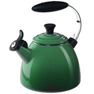 Le Creuset Enamel-on-Steel Halo 1-1/2-Quart Teakettle, Cherry N4