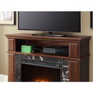 41" Whalen Fireplace TV Stand Cherry Finish, Heat Or Without Heat, Upto 50" TV