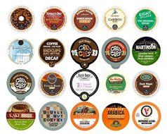 Custom Variety Pack Decaf Coffee, Single Serve Cups for Keurig K Cup Brewers, 20 count