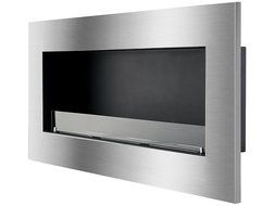 Ignis Ventless Bio Ethanol Fireplace Optimum with Safety Glass