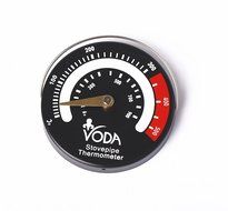 Eco Friendly 3-Blade Heat Powered Stove Fan For Wood Log Burners + Free Stove Thermometer&nbsp; N3