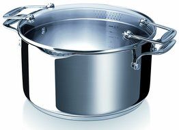 Beka Cookware Chef Pratique Casserole with Straining Lid - 5.25 Quart N2
