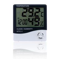 Sizet HTC-1 Digital LCD Indoor Outdoor Thermometer Hygrometer Accurate Temperature Meter N4