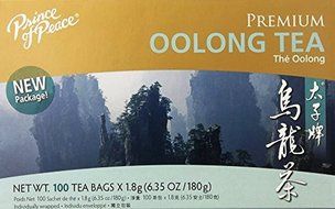 Prince of Peace Oolong Tea - 100 Tea Bags net wt. 6.35oz (180g) by Prince Of Peace