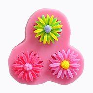 MathildaBaking Collection - Daisy Flowers Artificial Mold Decorations Silicone Mold Silicone Fondant Lace Molds...