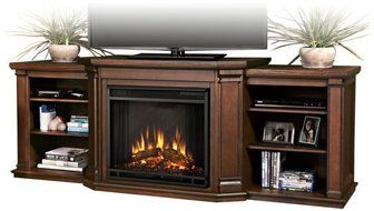 Real Flame Valmont Entertainment Center Electric Fireplace N6