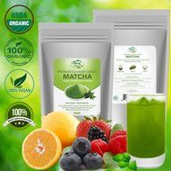 Boost Healthy Matcha Green Tea Powder, Organic Metabolism Booster, Improve Skin Health, Premium Culinary Grade... N3