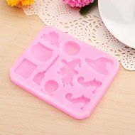 Magic Halloween Fondant Molds Silicone Chocolate Cake Decorating Mold N5