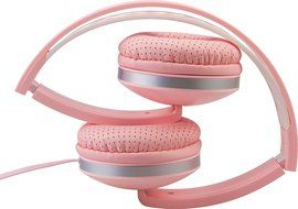Lightweight Foldable Headphones Adjustable Headband Headsets with Microphone and volume control 3.5mm for kids... N27