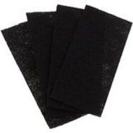 Carbon Activated Pre-Filter 4-pack compatible with the GermGuardian FLT4100 Filter E for 3-in-1 Table-Top HEPA...