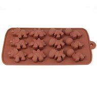 Topro Silicone Candy Cake Icing Sugarcraft Mold Flexible Baking Tray Multiple Styles - Dinosaurs N2