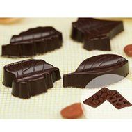 DUFUSTORE Silicone Chocolate Cookie Cake Jelly Muffin Baking Bakeware Tool Mold Mould Leaf