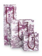 Boston International 6 Count Caskata Studio Bottle Bags, Peony Gold N8