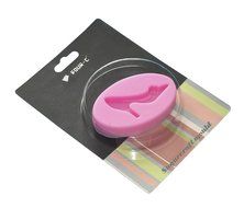 FOUR-C Silicone Cake Mold Lady Shoes Fondant Cake Art Mould Color Pink N2