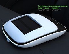 ZIO LYL New Intelligent Solar power car air purifier Automotive Aromatherapy Oxygen bar Disinfect In addition... N8