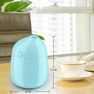 Travel Ultrasonic cool mist Humidifier, INOFIA Personal Humidifier - USB Portable Mini Humidifier - Air Purifier... N3