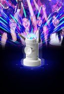 Ion Audio Party Bot Micro | Motorized Bluetooth Speaker N3