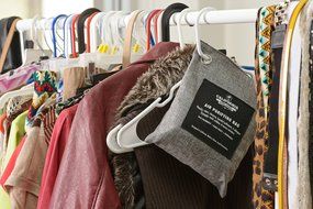 California Home Goods Naturally Activated Bamboo Air Purifying Bag, Charcoal Color, 500g N7