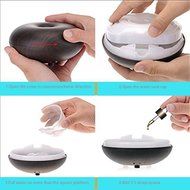 GerTong 100ml Cool Mist Humidifier Aroma Essential Oil Diffuser for Office Home Bedroom Living Room Study Yoga... N16