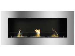 Ignis Ventless Bio Ethanol Fireplace Optimum with Safety Glass N4